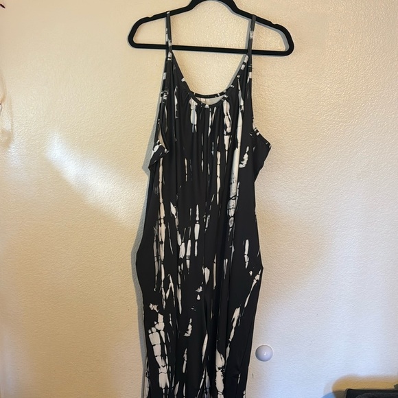 Pants - Tie Dye Wide Leg Jumpsuit